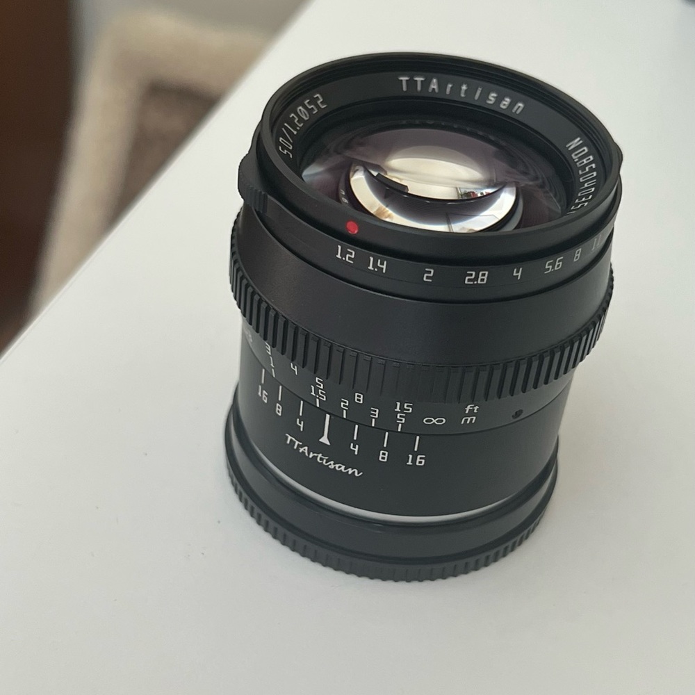 TTArtisan 50mm F1.2 APS-C Lens Sony E Mount